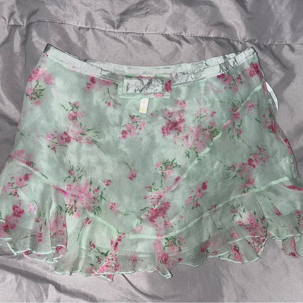 2000’s Abercrombie and Fitch silk skirt